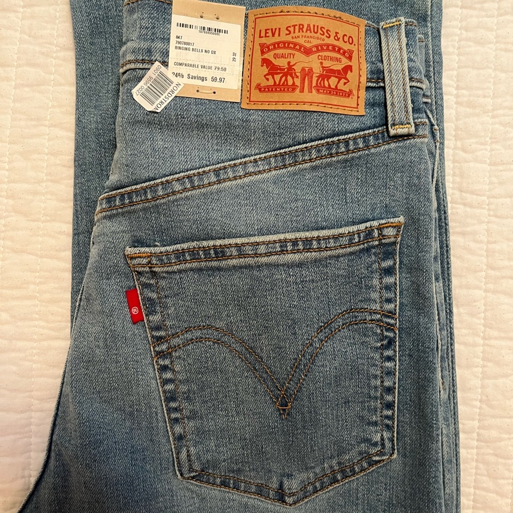 Levi's Full Length Straight Leg Jeans